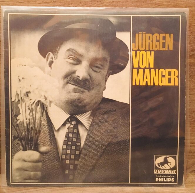 Jürgen von Manger ‎– Jürgen von Manger Vinyl, LP, Mono Plak