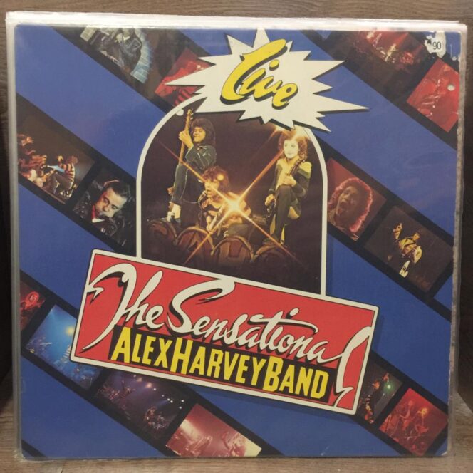 The Sensational Alex Harvey Band ‎– Live Vinyl, LP, Album Plak