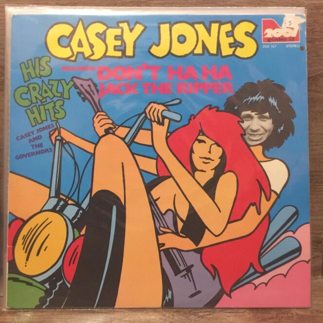 Casey Jones And The Governors ‎- His Crazy Hits Vinyl, LP, Compilation Plak