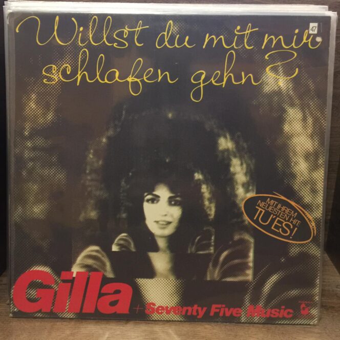 Gilla + Seventy Five Music ‎– Willst Du Mit Mir Schlafen Gehn? Vinyl, LP, Album Plak