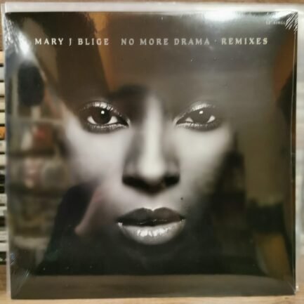 MARY J. BLİGE - NO MORE DRAMA REMIXES- Vinyl, 12", 33 ⅓ RPM, Maxi-Single