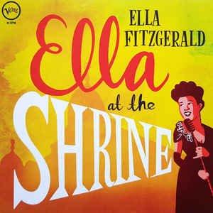 ELLA FİTZGERALD - ELLA AT THE SHRINE - Vinyl, LP, 45 RPM, Album