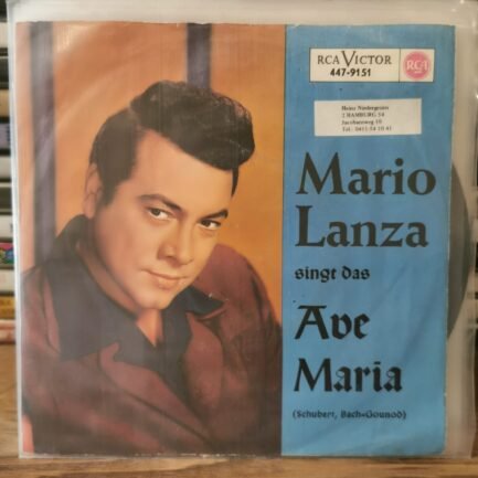 MARIO LANZA - MARIO LANZA SINGT DAS AVE MARIA - 45LİK