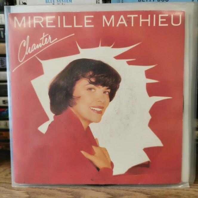 MIREILLE MATHIEU - CHANTER - BLUE PARADISE - 45 LİK