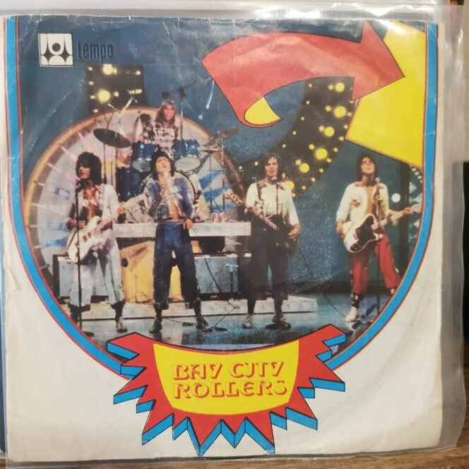BAY CITY ROLLES - SHANGHAI IN LOVE - ROCK AND ROLL LOVE LETTER 45 LİK
