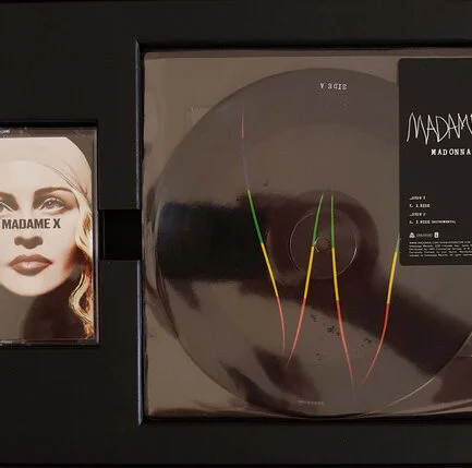 MADONNA - MADAME X - Box Set, Deluxe Edition, Limited Edition 2 × CD, Album Cassette, Album Vinyl, 7", Picture Disc