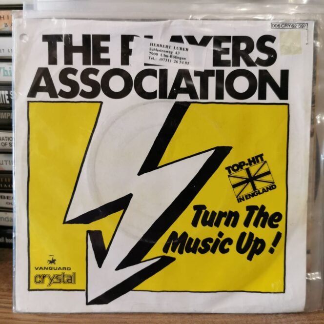 THE PLAYERS ASSOCIATION - TURN THE MUSIC UP! - EVERYBODY DANCE (CLAP YOUR HANDS) - 45LİK