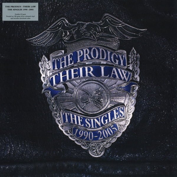 THE PRODIGY - THEIR LAW - THE SINGLES 1990-2005 - 2 × Vinyl, LP, Compilation, Reissue, Silver Marbled Translucent - PLAK