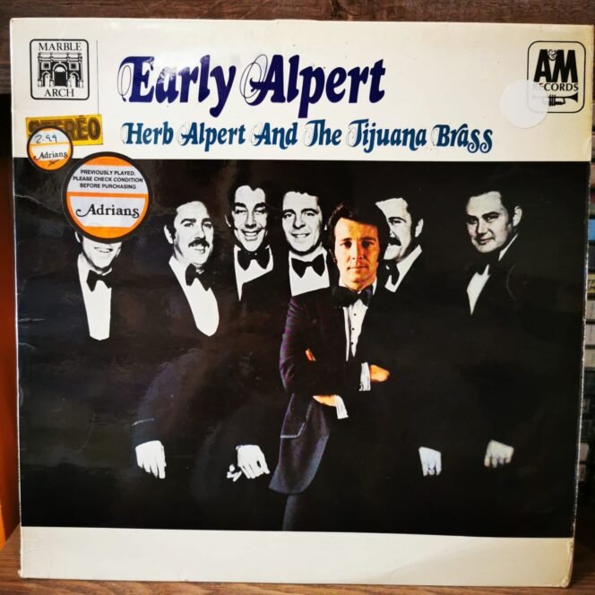 HERB ALPERT AND THE TIJUANA BRASS - EARLY ALPERT Vinyl, LP, Album, Reissue - PLAK