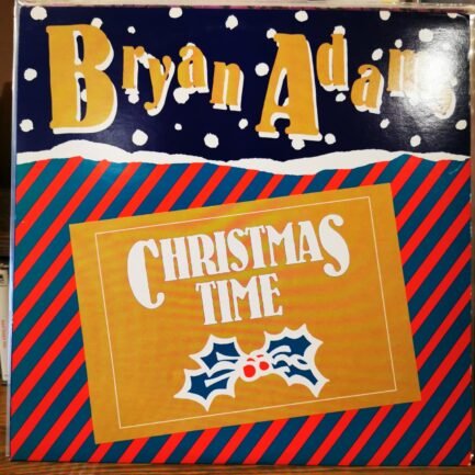 BRYAN ADAMS - CHRISTMAS TIME - REGGAE CHRISTMAS- Vinyl, 12", 45 RPM, MAXI Single - PLAK