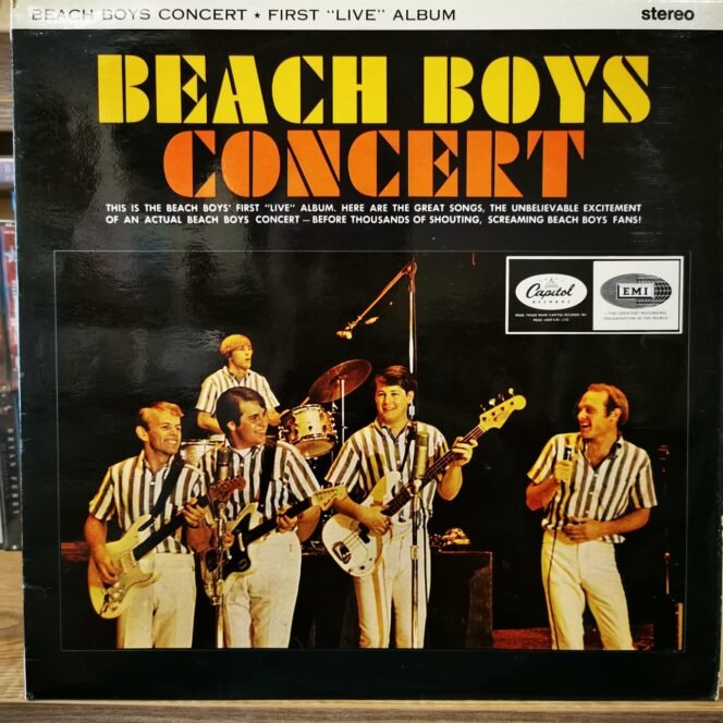 THE BEACH BOYS - CONCERT - Vinyl, LP, Album, Stereo - PLAK
