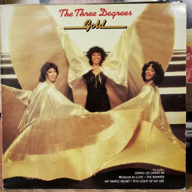 THE THREE DEGREES - GOLD - Vinyl, LP, Compilation -PLAK
