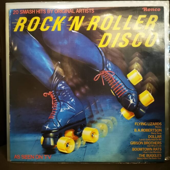 ROCK 'N ROLLER DISCO- Vinyl, LP, Compilation - (The Real Thing-Voyager-Flying Lizards).vb gibi - PLAK