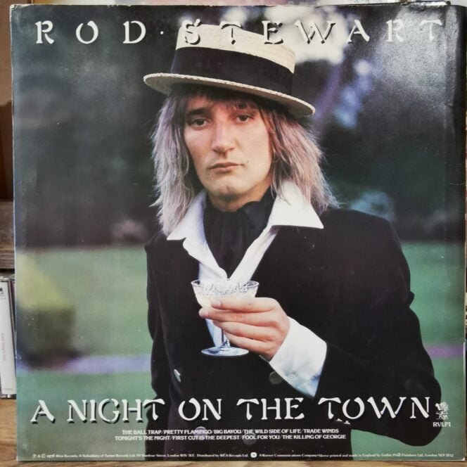 ROD STEWART - A NIGHT ON THE TOWN - Vinyl, LP, Album - PLAK