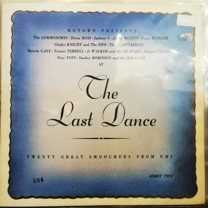 THE LAST DANCE- Vinyl, LP, Compilation, Stereo - ( Commodores-Temptations-Michael Jackson)vb gibi - PLAK
