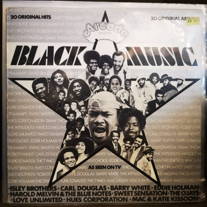 BLACK MUSIC- Vinyl, LP, Compilation - (Carl Douglas-Timmy Thomas).vb gibi - PLAK