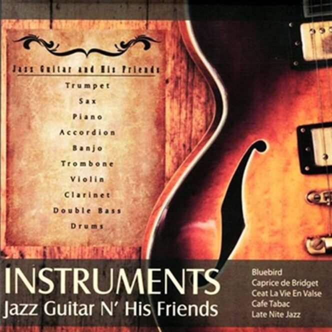 INSTRUMENTS JAZZ GUITAR N'HIS FRIENDS - Vinyl, LP, Album,- PLAK