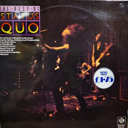 STATUS QUO - JUST SUPPOSIN - Vinyl, LP, Album, Stereo - PLAK