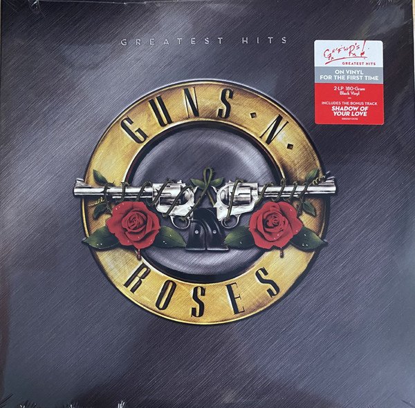 GUNS N' ROSES - GREATEST HITS- 2 × Vinyl, LP, Compilation, 180g PLAK