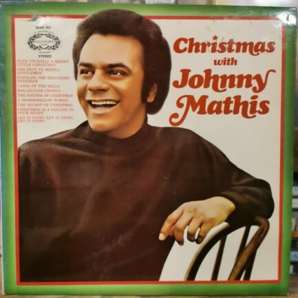JOHNNY MATHIS - CHRISTMAS WITH JOHNNY MATHIS- Vinyl, LP, Album, Stereo - PLAK