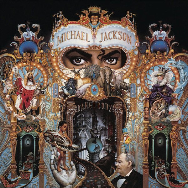 MICHAEL JACKSON DANGEROUS- Vinyl, LP, Album - PLAK