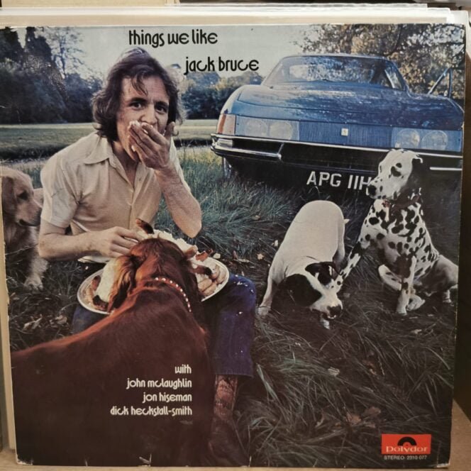 JACK BRUCE WITH JOHN MCLAUGHLIN-DICK HECKSTALL-SMITH-JON HISEMAN - THINGS WE LIKE- Vinyl, LP, Album -PLAK