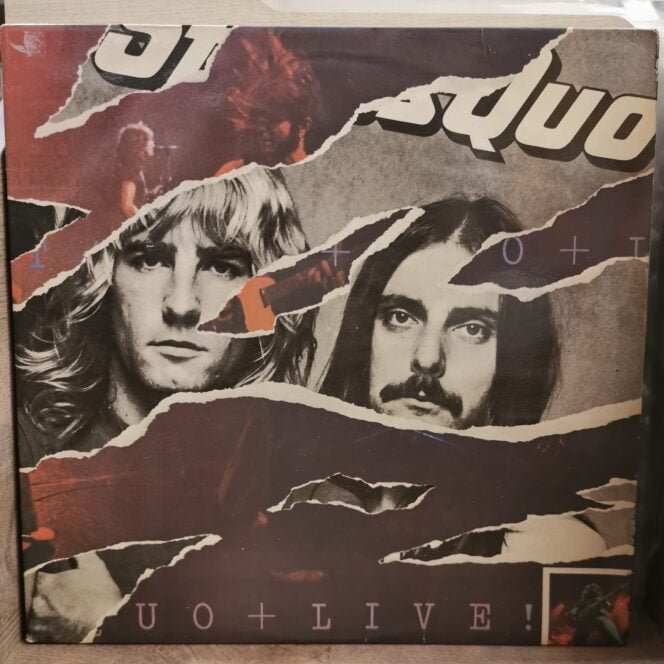 STATUS QUO - LIVE - Vinyl, LP, Album - PLAK