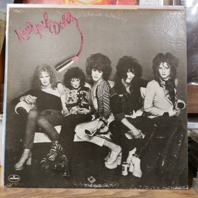 NEW YORK DOLLS - NEW YORK DOLLS- Vinyl, LP, Album, Stereo - PLAK