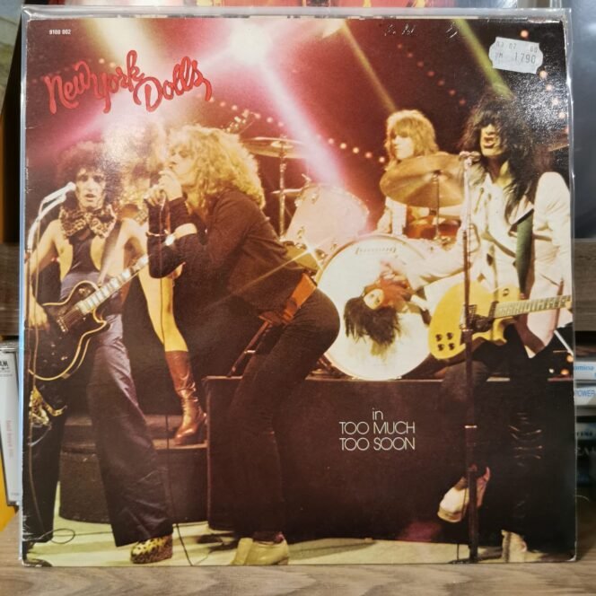 NEW YORK DOLLS - TOO MUCH TOO SOON- Vinyl, LP, Album, Stereo - PLAK