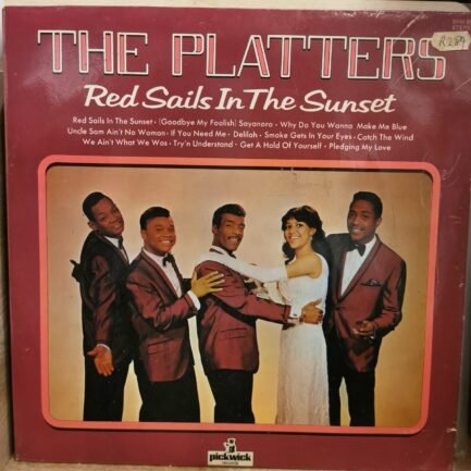 THE PLATTERS - RED SAILS IN THE SUNSET - Vinyl, LP, Album, Stereo - PLAK