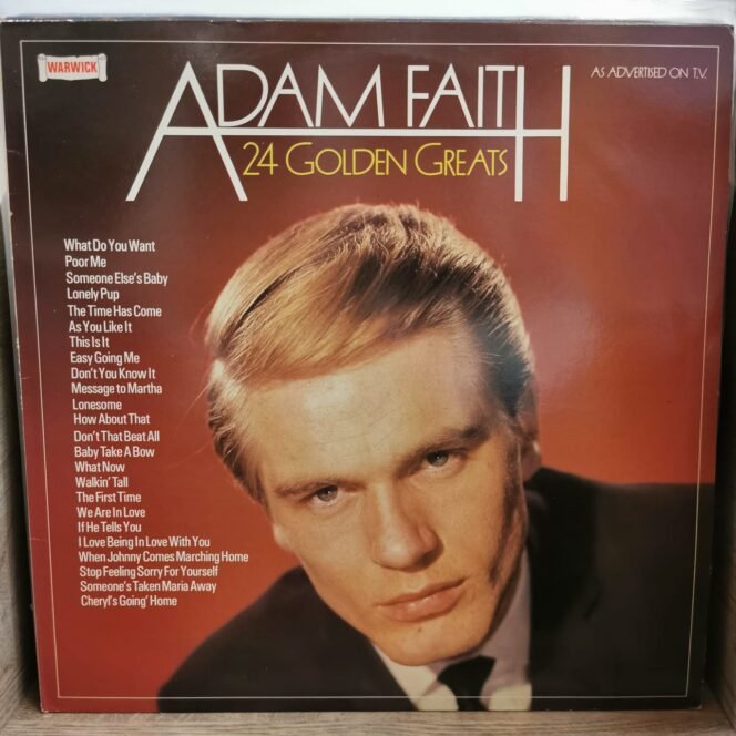 ADAM FAITH - 24 GOLDEN GREATS - Vinyl, LP, Album - PLAK
