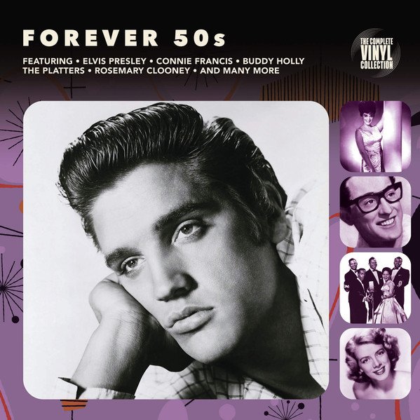FOREVER 50'S - Frankie Avalon-Elvis Presley-Louis Armstrong - Vinyl, LP, Compilation - PLAK