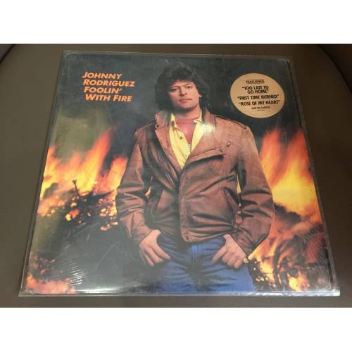 JOHNNY RODRIGUES - FOOLI' WITH FIRE 1984 LP - Vinyl, LP, Album, Stereo