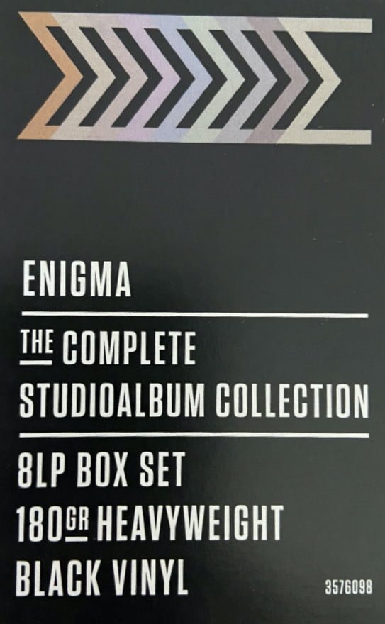 ENIGMA-THE COMPLETE STUDIO ALBUM COLLECTION- 8 × Vinyl, LP, Album, Remastered, Stereo, 180 Grams Box Set, Compilation, Numbered, Reissue, Special Edition -PLAK