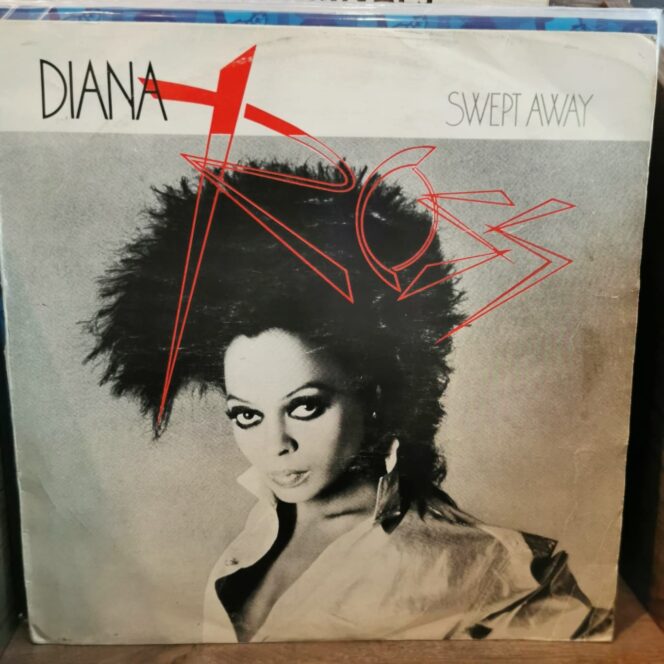 DIANA ROSS-SWEPT AWAY- Vinyl, LP, Album, Stereo -plak