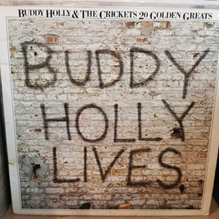 BUDDY HOLLY-THE CRICKETS-20 GOLDEN GREATS- Vinyl, LP, Album, Stereo -PLAK