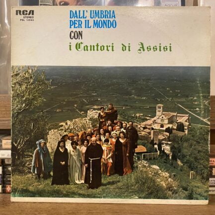 I Cantori Di Assisi ‎– Dall'Umbria Per Il Mondo Con I Cantori Di Assisi Vinyl, LP PLAK