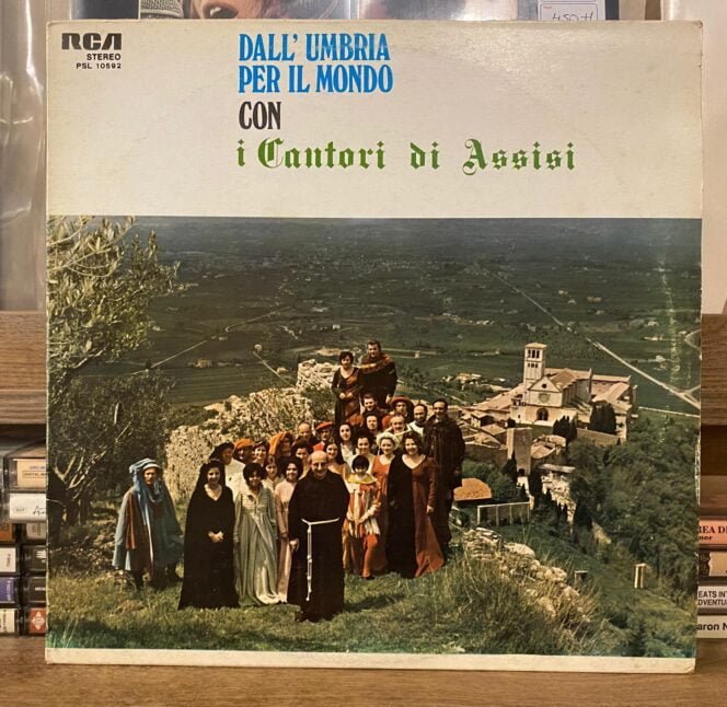 I Cantori Di Assisi ‎– Dall'Umbria Per Il Mondo Con I Cantori Di Assisi Vinyl, LP PLAK