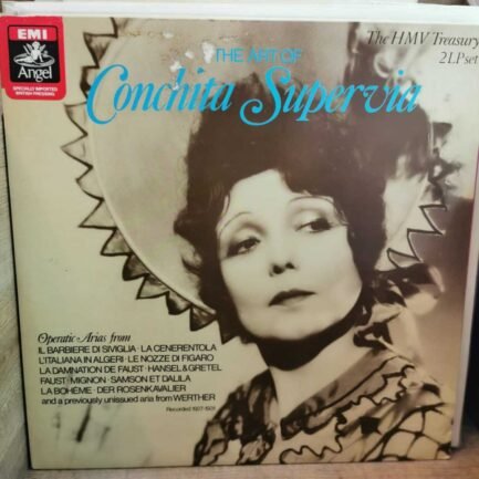 Conchita Supervia ‎– The Art Of Conchita Supervia- 2 × Vinyl, LP, Compilation, Mono, Gatefold