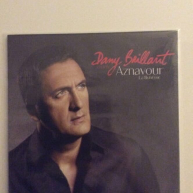 Dany Brillant ‎– Chante Aznavour La Bohème- Vinyl, LP, Album, Stereo-PLAK