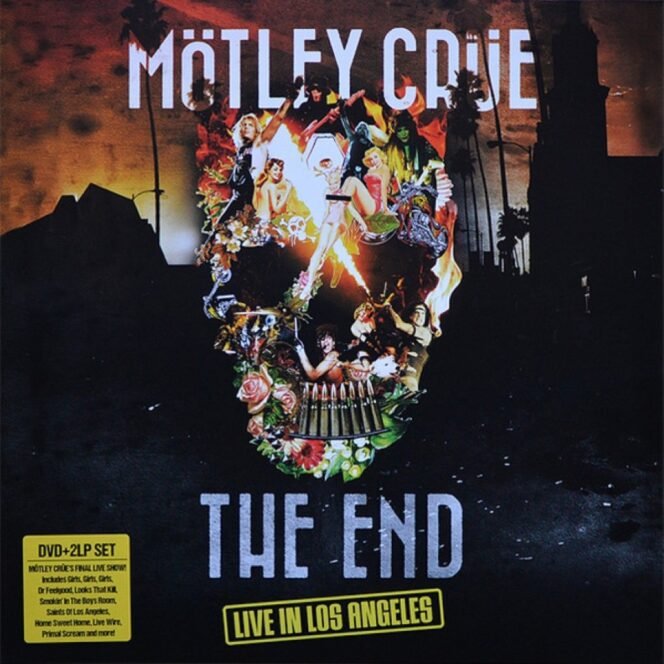 Mötley Crüe – The End - Live In Los Angeles-2 x Vinyl, LP, Album DVD, NTSC plak
