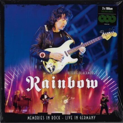 Ritchie Blackmore's Rainbow-Memories In Rock-Live In Germany-3×Vinyl, LP, Album, Reissue, Green-plak