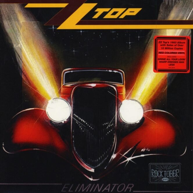 ZZ Top ‎– Eliminator- Vinyl, LP, Album, Reissue, Remastered, Red-PLAK