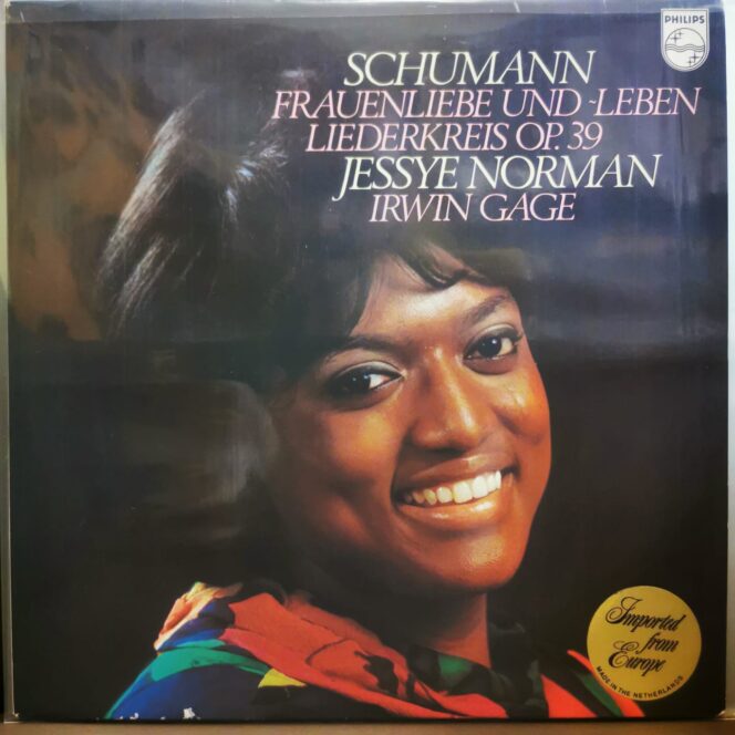 Schumann-Frauenliebe Und-leben, Liederkreis Op.39-Vinyl, LP plak