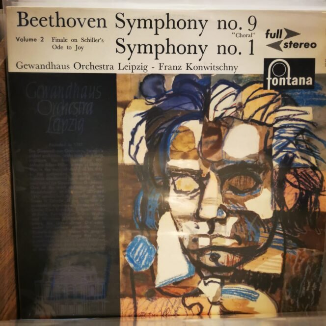 Beethoven-Symphonie No. 9 Band 2 Schlusschor Vinyl, LP-plak