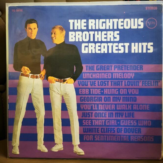 The Righteous Brothers Greatest Hits Vinyl, LP Plak