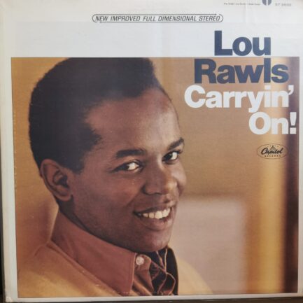 Lou Rawls –Carryin' On! Vinyl, LP, Album Plak