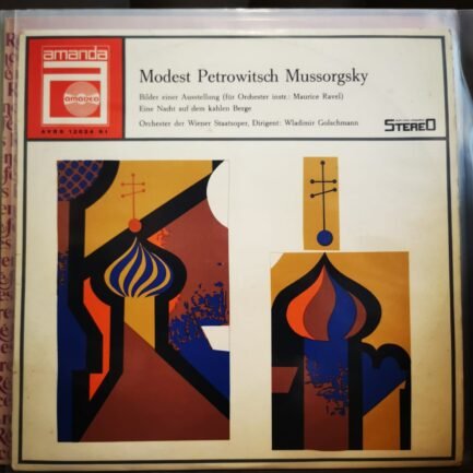 Modest Petrowitsch Mussorgsky ‎– Bilder Einer Austellung– Vinyl, LP Plak