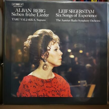 Alban Berg Sieben Frühe Lieder Vinyl, LP Plak