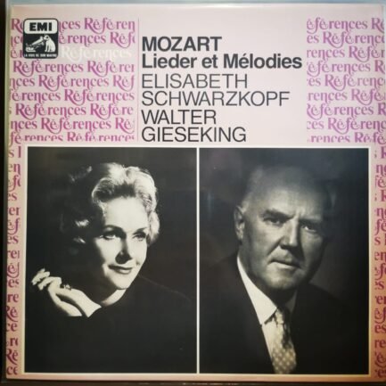 Mozart ‎– Lieder et Mélodies– Vinyl, LP Plak